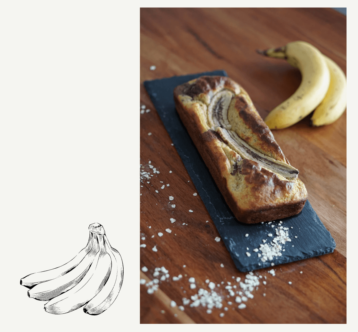 Banana cake
